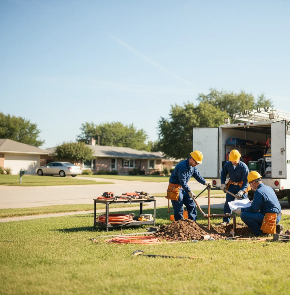 Sewer Line Repair in Fridley, MN